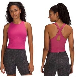 Lululemon Key To Balance Tank Pink Size 14